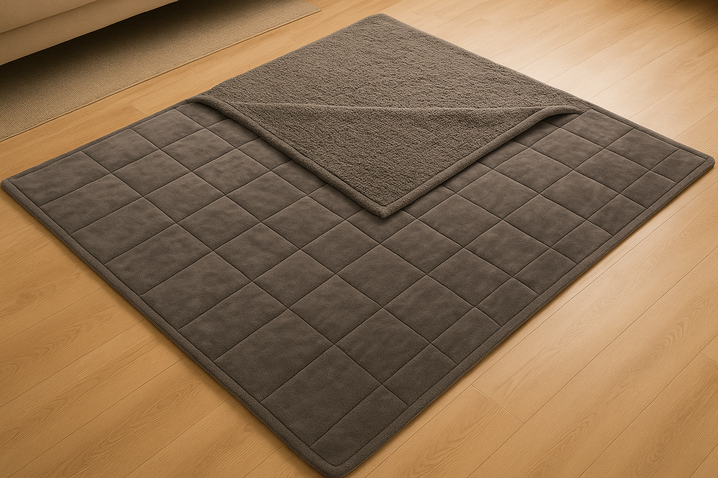 Weighted Blanket 15 lbs Queen Size 60x80 inches, Flannel Shaggy Sherpa Weighted Blanket for Adults Comfortable Weighted Blankets