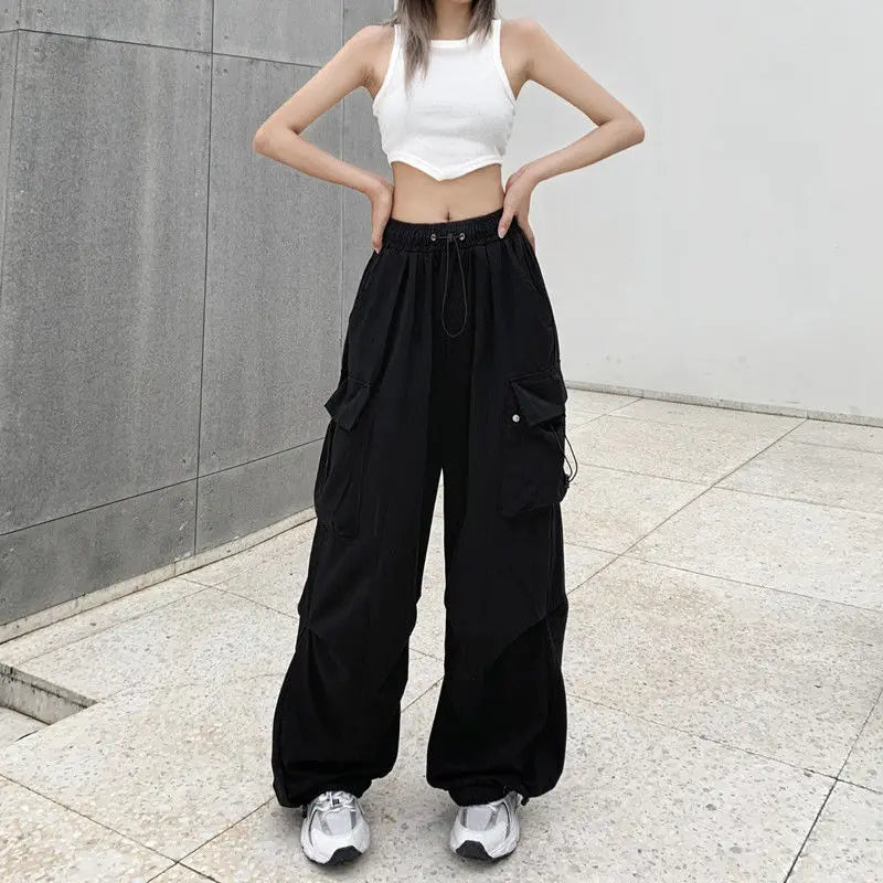 Women’s Casual Wide-Leg Joggers Streetwear Sweatpants