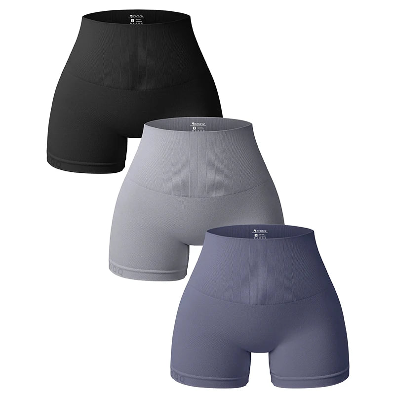 Women’s Seamless High-Waist Yoga Shorts