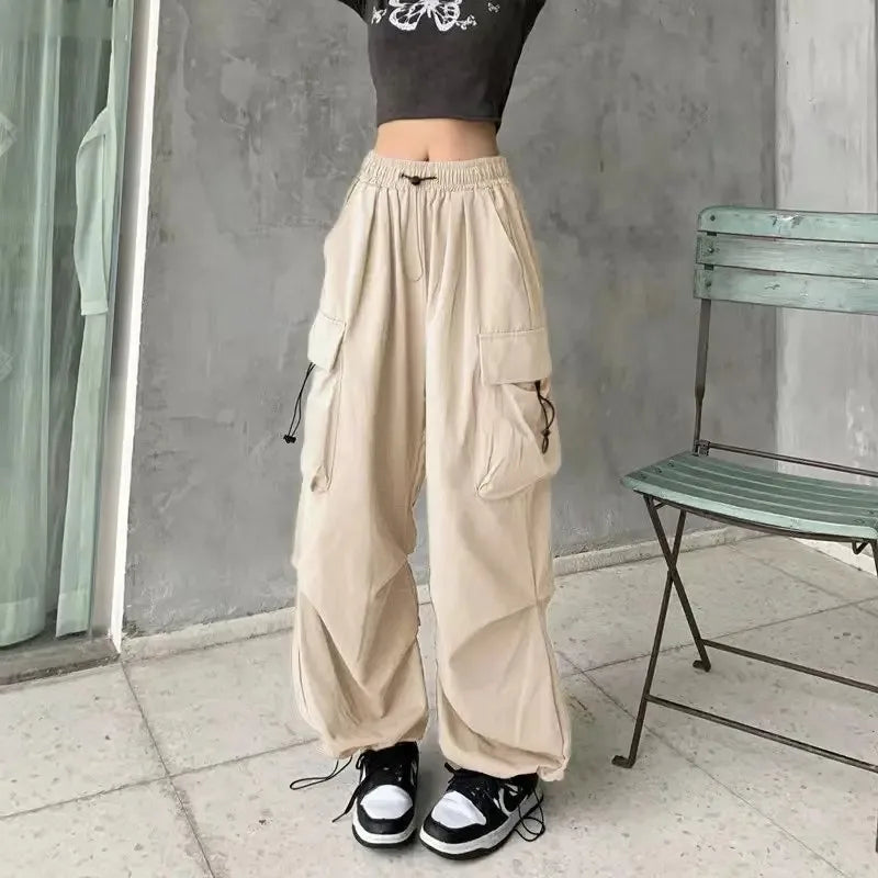 Women’s Casual Wide-Leg Joggers Streetwear Sweatpants
