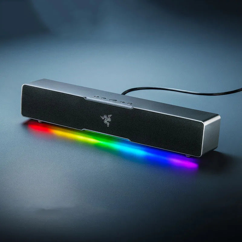 Razer Leviathan V2 X Gaming Soundbar Compact Design - Chroma RGB - Bluetooth 5.0 - for PC, Desktop/Laptop, Smartphones, Tablets