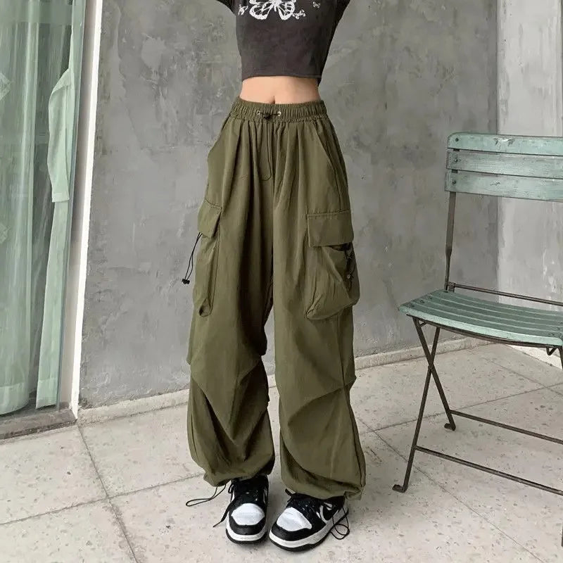 Women’s Casual Wide-Leg Joggers Streetwear Sweatpants