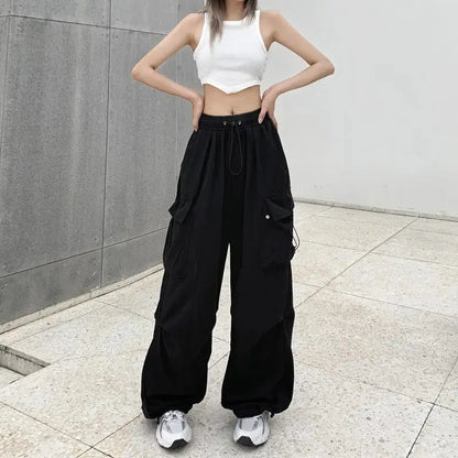 Women’s Casual Wide-Leg Joggers Streetwear Sweatpants