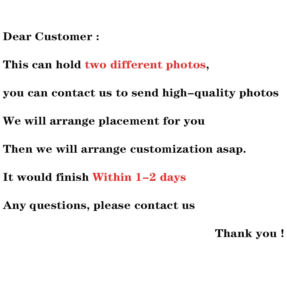 Two-Sided Heart Picture Pendant Necklace Jewelry For Men Hip Hop Custom Iced Out Photo Spinning Pendant Women Drop Shipping