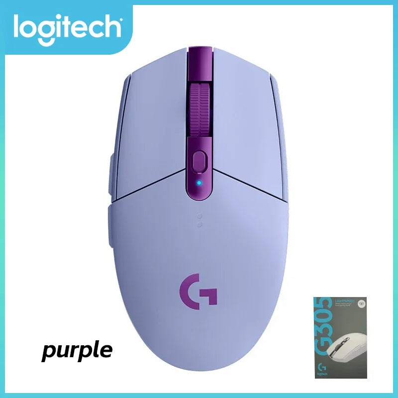 Logitech G304/G305 Wireless Mouse 5 Battery Gaming Peripherals Programmable Lightweight Portable Mouse