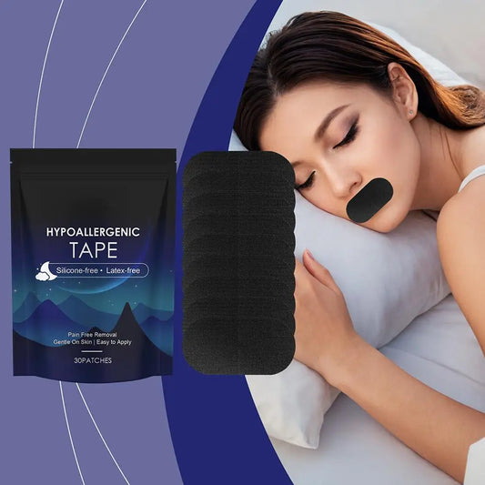 Anti-Snoring Patch Nose Breathing Correction Improve Sleep Patches Relaxing Body Stress Relief Neurasthenia Sleeping Mouth Tape
