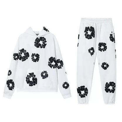 DENIM TEARS Tracksuit- Trendy Foam Streetwear for Men