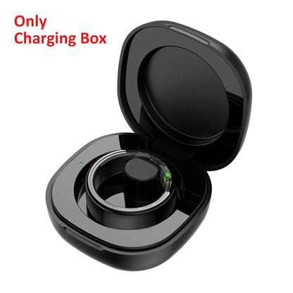 AMZMAX R02 Smart Ring Multi-sports Modes Pedometer Fitness Tracker Health Monitoring IP68 Waterproof Military Grade Smart Ring