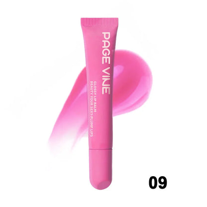 PAGE VINE Peptide Lip Gloss – Hydrating Jelly Tint for Plump, Glossy Lips