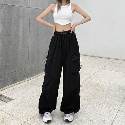Women’s Casual Wide-Leg Joggers Streetwear Sweatpants
