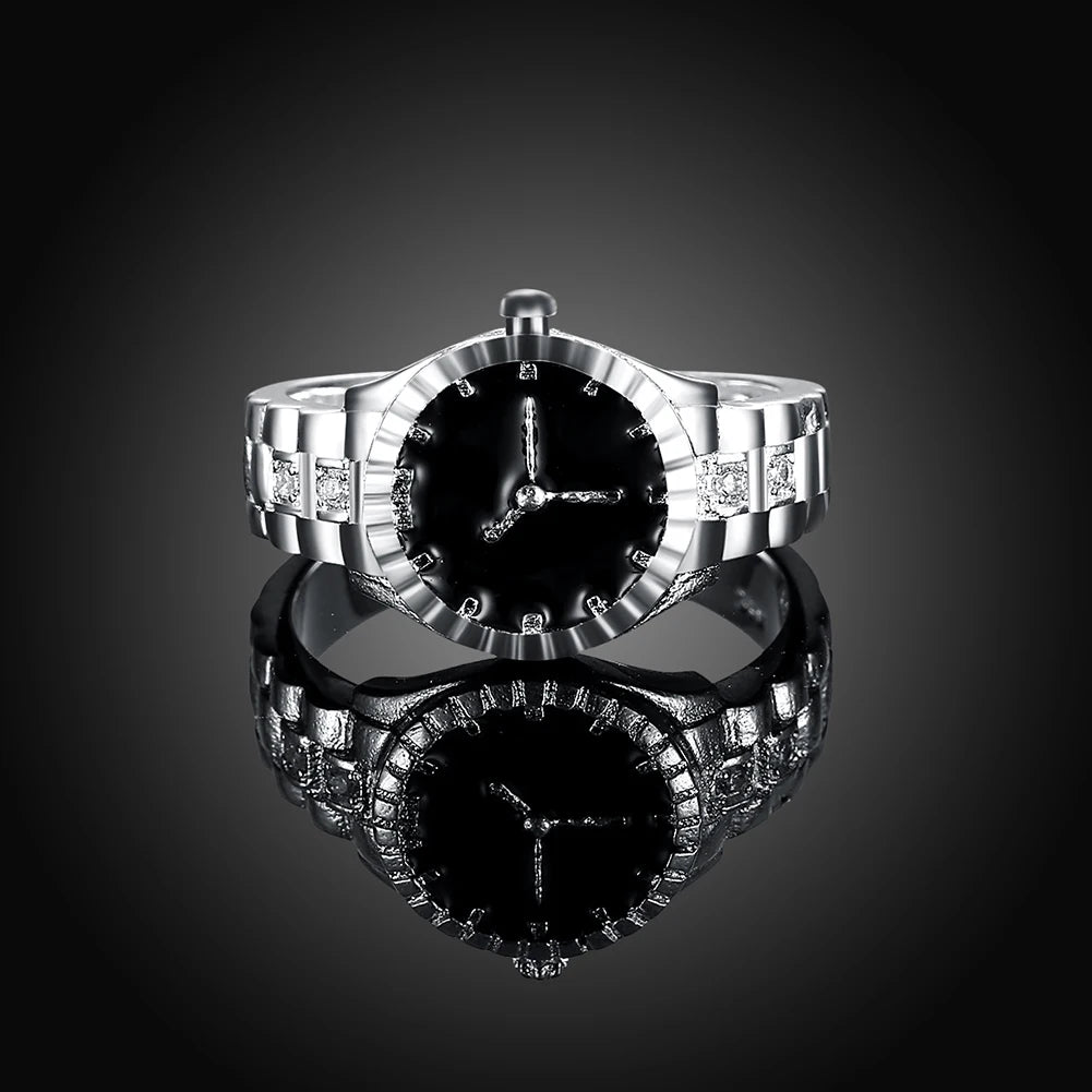 925 Sterling Silver Wrist Watch Zircon Rings For Women Luxury Quality Jewelry News Trends 2023  GaaBou