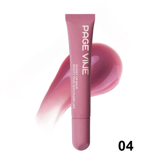 PAGE VINE Peptide Lip Gloss – Hydrating Jelly Tint for Plump, Glossy Lips