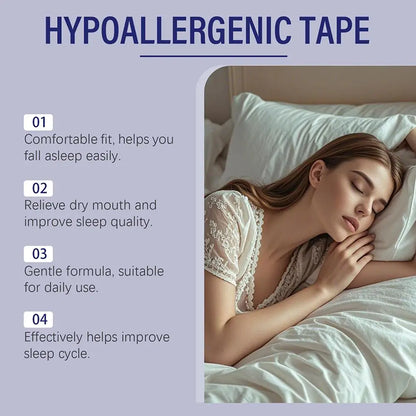 Anti-Snoring Patch Nose Breathing Correction Improve Sleep Patches Relaxing Body Stress Relief Neurasthenia Sleeping Mouth Tape