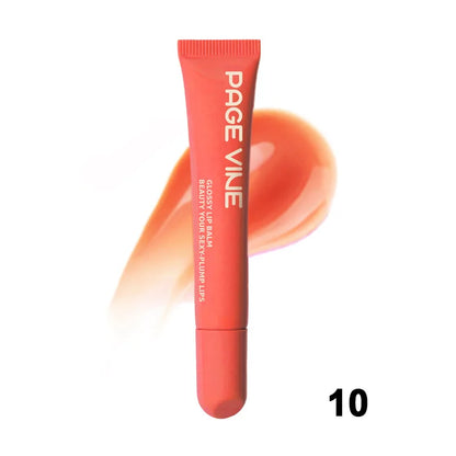 PAGE VINE Peptide Lip Gloss – Hydrating Jelly Tint for Plump, Glossy Lips
