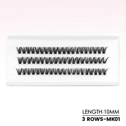 MOONKALI Fairy Lash Clusters – Wispy D-Curl Manga Lashes for a Natural Look