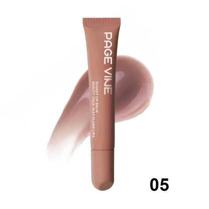 PAGE VINE Peptide Lip Gloss – Hydrating Jelly Tint for Plump, Glossy Lips